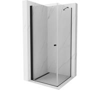 Mexen Pretoria cabine de douche pivotante 70 x 70 cm, transparente, noire - 852-070-070-70-00 3512 5907709102859