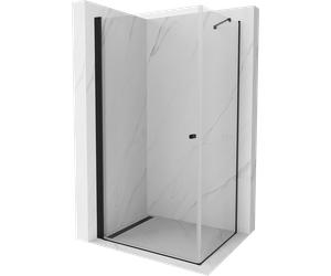 Mexen Pretoria cabine de douche pivotante 80 x 120 cm, transparent, noir - 852-080-120-70-00 3530 5907709103023