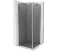 Mexen Pretoria cabine de douche pivotante 80 x 80 cm, graphite, chrome - 852-080-080-01-40 3558 5907709102705