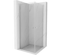 Mexen Pretoria Duo cabine de douche à charnières 80 x 80 cm, transparent, chrome - 852-080-080-02-00 3592 5903163387412