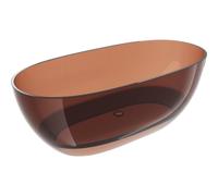 Mexen Pure cherry baignoire autoportante transparente 170 x 80 cm, bouchon chromé - 58071708009 72378 5905315983350