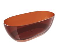 Mexen Pure earth baignoire autoportante transparente 170 x 80 cm, bouchon chromé - 58071708005 72374 5905315983312