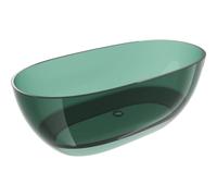 Mexen Pure teal baignoire autoportante transparente 170 x 80 cm, bouchon chromé - 58071708011 72380 5905315983374
