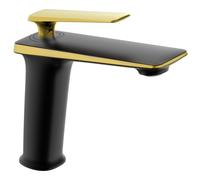 Mexen Purus robinet de lavabo, noir/or - 745800-75 4102 5907709174245