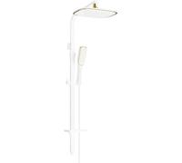 Mexen Q49 colonne de douche, blanche/dorée - 798494995-25 2444 5907709143128
