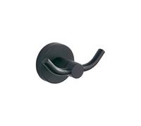 Mexen Remo crochet double pour serviette, noir - 70507352-70 694 5907709108523