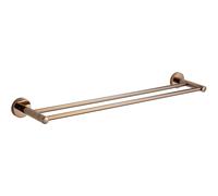 Mexen Remo double porte-serviettes, or rose - 7050725-60 5018 5907709170339