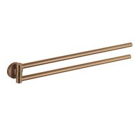Mexen Remo double porte-serviettes pivotant, cuivre brossé - 70507255-55 - 70507255-65 89788 5905315739650