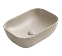 Mexen Rita lavabo à poser 45 x 32 cm, beige mat - 21084566 21901 5907709157699