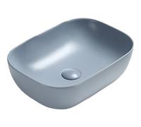 Mexen Rita lavabo à poser 45 x 32 cm, gris-bleu mat - 21084569 15952 5907709157194