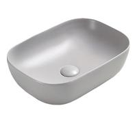 Mexen Rita lavabo à poser 45 x 32 cm, gris mat - 21084567 15949 5907709157170