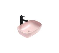 Mexen Rita lavabo à poser 45 x 32 cm, rose mat - 21084544 1078 5907709190825