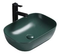 Mexen Rita vasque à poser 45 x 32 cm, vert foncé mat - 21084547 1079 5907709190832