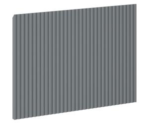 Mexen Rivel avant rainuré pour le corps du meuble de salle de bain 50 x 43,5 cm, graphite mat - 91A20-0500-470-1-66 56101 5905315945341