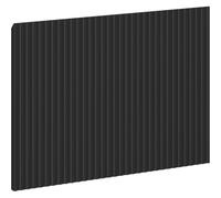 Mexen Rivel façade rainurée pour le corps du meuble de salle de bain 70 x 43,5 cm, noir mat - 91A20-0700-470-1-71 56112 5905315945600