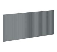 Mexen Rivel : façade rainurée pour le corps du meuble de salle de bain 90 x 43,5 cm, graphite mat - 91A20-0900-470-1-66 56105 5905315945389
