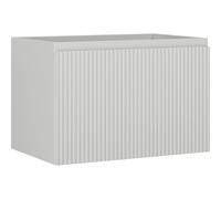 Mexen Rivel meuble de salle de bain sous-lavabo 70 cm, 1 tiroir, rainuré, gris mat - 91A20-07047-1-BF62 79510 5905315473158