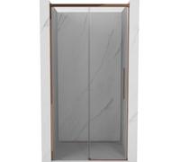 Mexen Rox porte de douche coulissante 100 cm, transparent, or rose - 8C2-100-000-60-00 79643 5905315674418