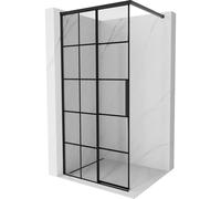 Mexen Rox paroi de douche Walk-in gauche 70 x 200 cm, grille noire 8 mm, noir - 8C2-070-003-70-77-L 86369 5905315706393