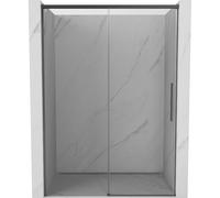 Mexen Rox porte de douche coulissante 140 cm, transparent, gris gun brossé - 8C2-140-000-66-00 80035 5905315674753