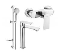 Mexen Royo DF40 ensemble de douche, chrome - 72214DF40-00 3321 5907709197848