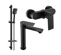Mexen Royo Ensemble de douche DQ62, noir - 72214DQ62-70 5897 5907709197916