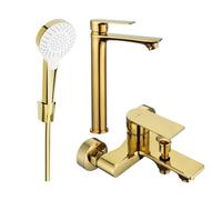 Mexen Royo R05 ensemble de bain, doré - 72213R05-50 3336 5907709197961