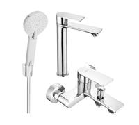 Mexen Royo R40 ensemble baignoire, chrome - 72213R40-00 3329 5907709197985