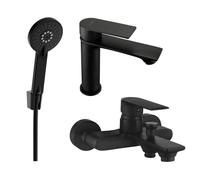 Mexen Royo R40 ensemble de baignoire, noir - 72203R40-70 3299 5907709197541