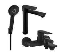 Mexen Royo R40 ensemble pour baignoire, noir - 72213R40-70 3341 5907709198012