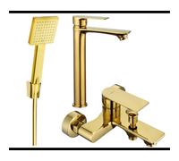 Mexen Royo R45 ensemble de bain, doré - 72213R45-50 3338 5907709198036
