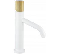 Mexen Rumba One robinet de lavabo, blanc/chrome - 73501-25 4521 5907709109926