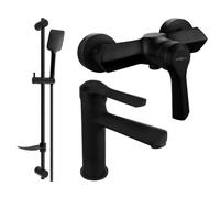 Mexen Sabre Ensemble de douche DF62, noir - 72104DF62-70 3119 5907709195806