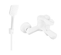 Mexen Sabre R62 robinet de baignoire avec ensemble de douche, blanc - 7213R62-20 3134 5907709195950