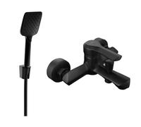 Mexen Sabre R62 robinet de baignoire avec ensemble de douche, noir - 7213R62-70 3135 5907709195967
