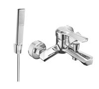 Mexen Sabre R72 robinet de baignoire avec ensemble de douche, chromé - 7213R72-00 3136 5907709195974