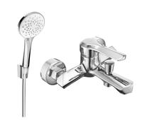 Mexen Sabre R74 robinet de baignoire avec ensemble de douche, chromé - 7213R74-00 3138 5907709195998