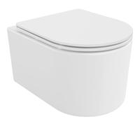 Mexen Sofia cuvette wc Rimless avec abattant à descente amortie slim, duroplast, blanc brillant - 30540300 4342 5907709115958