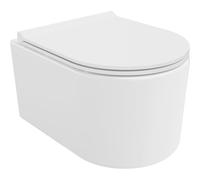 Mexen Sofia cuvette WC Rimless avec abattant à descente lente slim, duroplast, blanc brillant - 30540500 61527 5907709125773