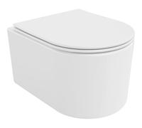 Mexen Sofia cuvette wc Rimless avec siège à fermeture lente slim, duroplast, blanc brillant - 30540400 61526 5907709125766