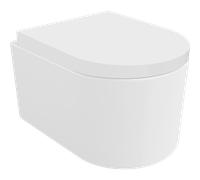 Mexen Sofia cuvette WC sans rebord avec abattant à descente progressive, dur, duroplast, blanc brillant - 30540200 4339 5907709125759