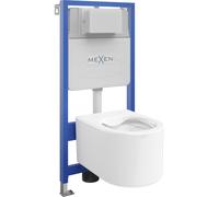 Mexen Sofia ensemble encastré WC cadre Fenix Slim avec cuvette WC, blanc brillant - 6103354XX00 12997 5907709163478