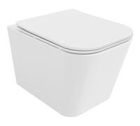 Mexen Teo cuvette WC Rimless Tornado avec abattant à descente lente slim, duroplast, blanc brillant - 30850600T 61516 5905315577610
