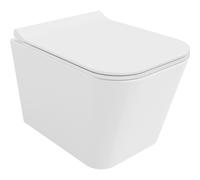 Mexen Teo cuvette WC Rimless Tornado avec abattant slim à descente progressive, duroplast, blanc brillant - 30850700T 61517 5905315577627