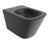 Mexen Teo cuvette WC sans rebord Tornado, noir mat - 3385XX85T 61433 5905315968814