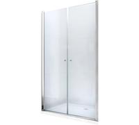 Mexen Texas porte de douche pivotante 90 cm, transparent, chrome - 880-090-000-01-00 2877 5903163385456