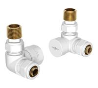 Mexen Uni-Term vannes de radiateur axiales, blanches - W903-000-20 26388 5905315053633