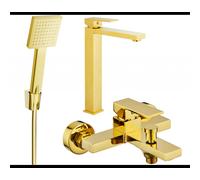 Mexen Uno R45 ensemble de bain, doré - 71413R45-50 5778 5907709188846