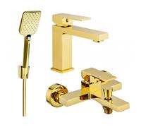 Mexen Uno R62 ensemble de baignoire, doré - 71403R62-50 5766 5907709188723