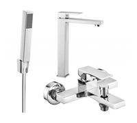 Mexen Uno R77 ensemble de baignoire, chromé - 71413R77-00 5771 5907709188778